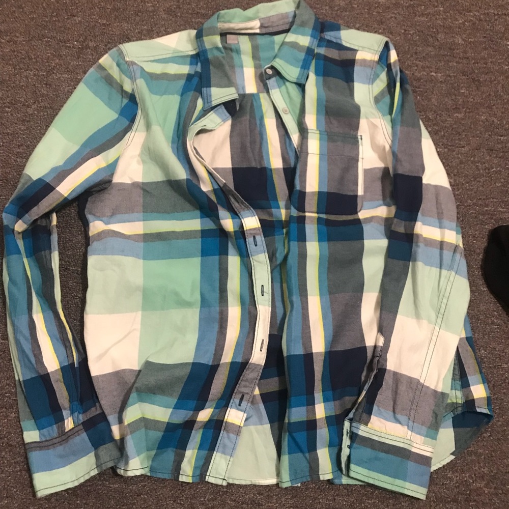 Plaid flannel shirt